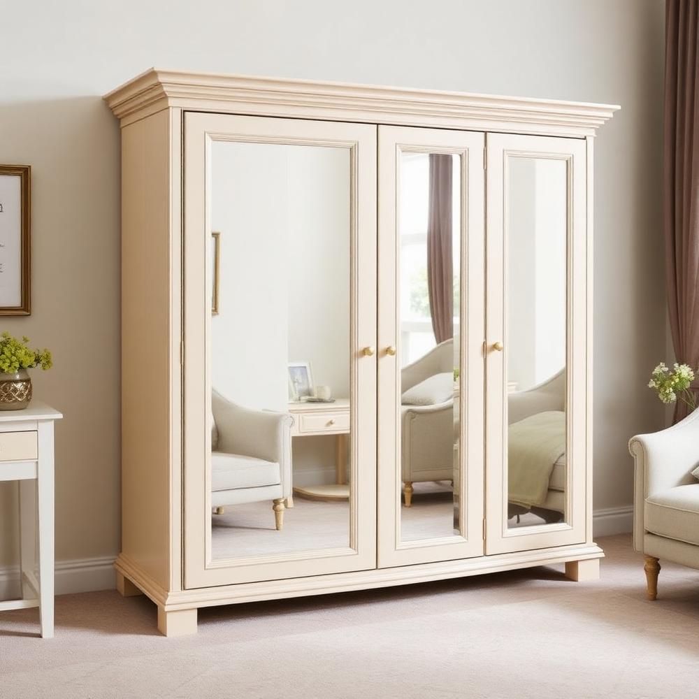 Eloise Mirrored Wardrobe